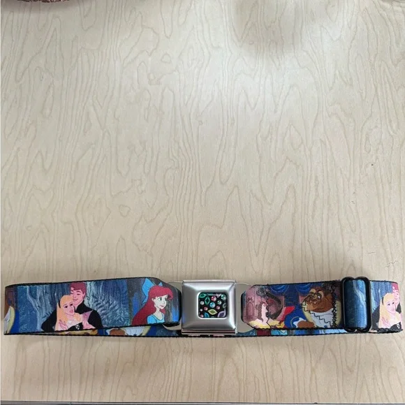Buckledown Adjustable Disney Seatbelt Princess Belt - Picture 1 of 8
